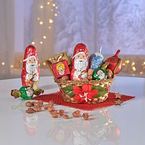 Coș cadou de Crăciun imagine