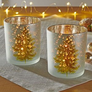 Sfeșnic pentru lumânare de ceai Brad imagine