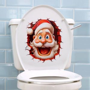 Autocolant 3D Moș Crăciun imagine