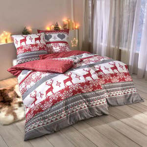 Lenjerie de pat pentru pat single Farmecul nordului imagine