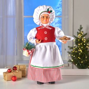 Figurină doamna Crăciun imagine