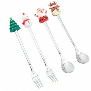 Set de 4 tacâmuri de Crăciun imagine