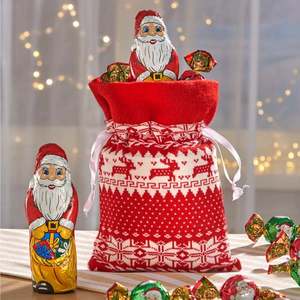 Geantă tricotată de Crăciun cu dulciuri imagine