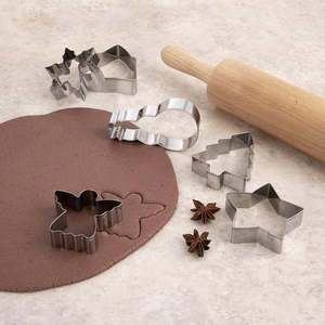 Forme pentru prăjituri Om de zăpadă, set 6 buc imagine