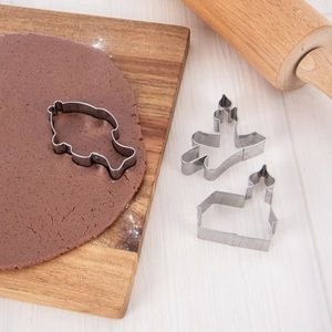 Forme pentru prăjituri Crăciun, set 3 buc imagine