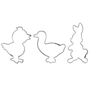 Forme de prăjituri de Paște, set 3 buc imagine