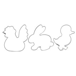 Forme de prăjituri de Paște, set 3 buc imagine