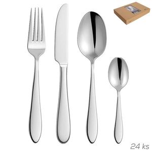 Set tacâmuri din inox, 24 piese imagine