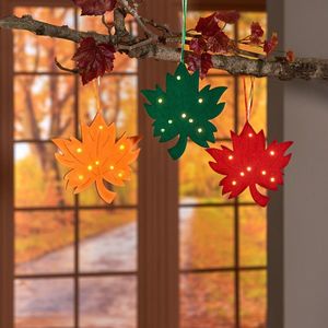 3 frunze LED imagine