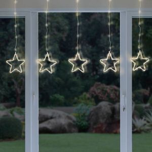 Perdea luminoasă LED Stele imagine