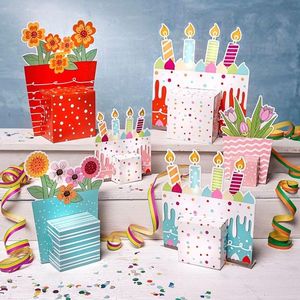 Cutii cadou Happy, set de 6 bucăți imagine