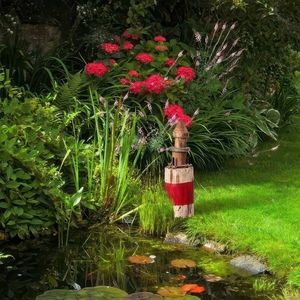 Decorațiune Far din lemn imagine