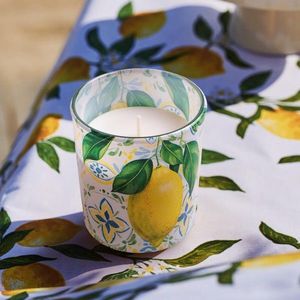 Lumânare în sticlă Lămâie imagine