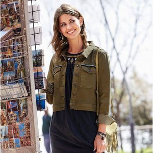 Jacheta scurta cu buzunare imagine