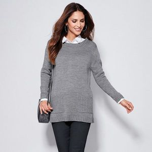 Pulover cu crossover la spate imagine