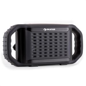 Auna Poolboy Bluetooth Speaker Negre AUX USB impermeabil rezistent la șocuri imagine