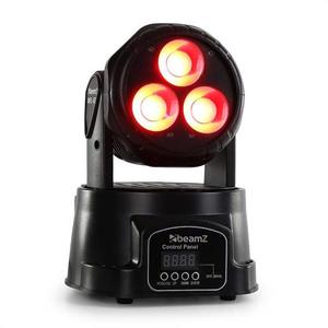 Beamz MHL - 45 DMX Mini, moving head, wash, 3 x 15 W, COB LED, DMX imagine
