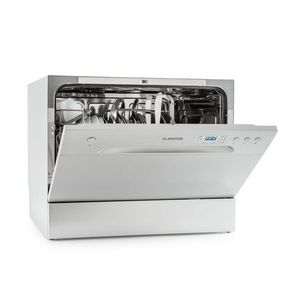 Klarstein Amazonia 6, mașină de spălat vase, 1300W, F, 49dB, 6 seturi de vase, buton de control imagine