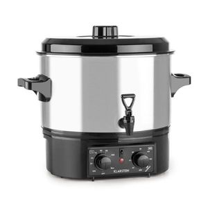 Klarstein Biggie Small, oțel inoxidabil, 16 L, 2000 W, oală pentru conservare imagine