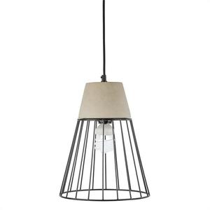 Loocida Sonnenstein STUDIE 78, lampă de beton suspendată, beton și oțel imagine