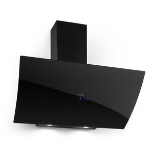 Klarstein Annabelle 90, hotă de aspirație din sticlă, 595 m³/h, armătură tactilă, neagră imagine