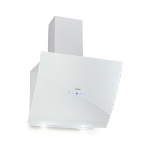 Klarstein Annabelle 60, hotă de aspirație din sticlă, 595 m³/h, armătură tactilă, albă imagine