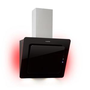 Klarstein Helena 60, hotă, 595 m³/h, display LED, neagră imagine