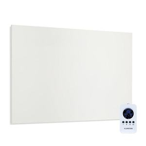 Klarstein Wonderwall Air Infinite, încălzitor cu infraroșu, 90 x 60 cm, 580 W, montat pe perete, telecomandă, alb imagine