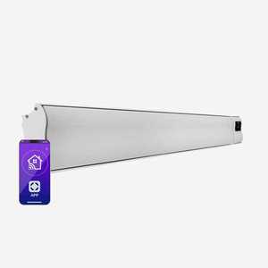 Blumfeldt Cosmic Beam Smart 30, încălzitor cu infraroșu, 3000 W, control prin aplicație, alb imagine