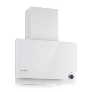 Klarstein Amelia, hotă, 123 W, 60 x 47 x 23, 5 cm, comandă tactilă LED, albă imagine