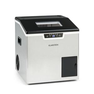 Klarstein Icefestival Cube, mașină de făcut gheață, 195 W, 1, 9 litri, 20 kg în 24 ore imagine