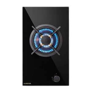 Klarstein Goldflame, plită pe gaz, 1 arzător wok, sticlă ceramică imagine