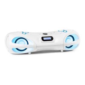 Auna Spacewoofer DAB Boombox, CD player, DAB +, VHF, Bluetooth, telecomandă, LED imagine
