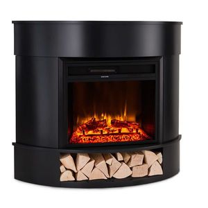 Klarstein Loloru Electrokamin Electrokamin Heizlüfter 900/1800W Wochentimer Fernbedienung imagine