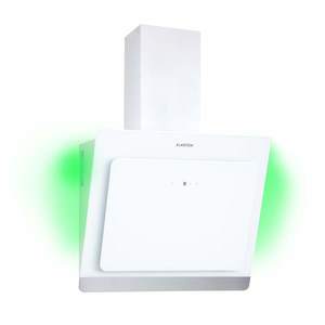 Klarstein Aurora Eco 90, hotă, 90 cm, de perete, 550 m³/h, A+, control tactil, albă. imagine