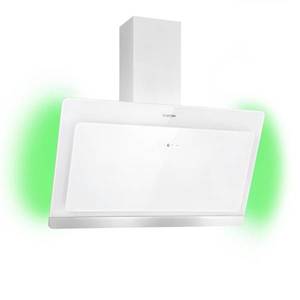 Klarstein Aurora Eco 90, Hotă, 550 m³/h, 90 cm, Hotă de șemineu, Lumină de fundal, EEC A+ imagine