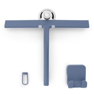 Gütewerk by blumfeldt Blaze, racleta de dus, 28 cm, capac din silicon, miez din inox, design modern imagine