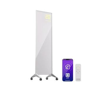 Klarstein Wonderwall Smart Bornholm, încălzitor cu infraroșu, 30 x 100 cm, 320 W, aplicație imagine