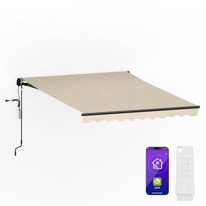 Blumfeldt Copertină CloudShade, Control inteligent, Protecție UV, Montaj pe perete imagine