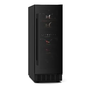 Klarstein Frigider pentru vinuri Velaire sub blat, modern, elegant, protecție UV, zonă dublă, 17 sticle imagine