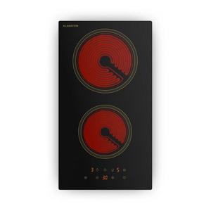 Klarstein Plită ceramică Victoria, 2 zone, elegantă, atemporală, 3000 W, 30 cm imagine