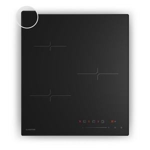 Klarstein Plită cu inducție Velaire, elegantă, minimalistă, puternică, 3zone de gătit, 5500 W, 45 cm imagine