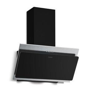 Klarstein Alessia hotă înclinată | mod evacuare aer și recirculare | oțel inoxidabil | 404 m³/h | 60 cm imagine