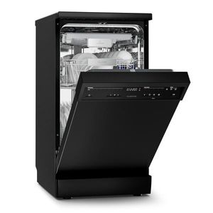 Klarstein Velaire mașină de spălat vase independentă | Minimalistă, compactă, performantă | Clasa energetică B | 45 cm imagine