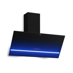 Klarstein Hota înclinată Illuminosa | Mod de evacuare și recirculare | Design minimalist | 818 m³/h | 90 cm imagine