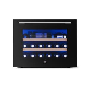 Klarstein Illuminosa frigider de vin încorporabil | Modern | Protecție UV | 61 litri | 19 sticle | 60 cm imagine