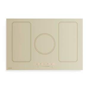 Klarstein Victoria plită cu inducție | 5 zone de gătit | estetică retro | 11500 W | 77 cm imagine