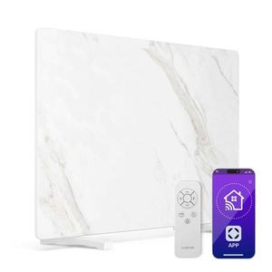 Klarstein MarmoHeat panou infraroșu | 600 W | 5 - 9 m² | design marmură | 70 cm x 100 cm imagine