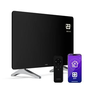 Klarstein Panou infraroșu Wonderglass | 480 W | 7 - 14 m² | Design modern din sticlă | 90 cm x 58 cm imagine