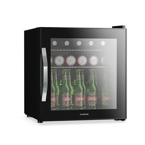 Klarstein Frigider pentru băuturi Beersafe cu ușă din sticlă oglindită | 44 x 48 cm | Iluminare interioară cu LED imagine